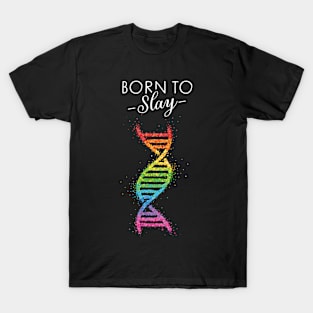 Dna Lgbtq Rainbow Pride Gay Gay Gay T-Shirt